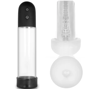 Pump Addicted RX11 Automatic Penis Pump with Masturbator