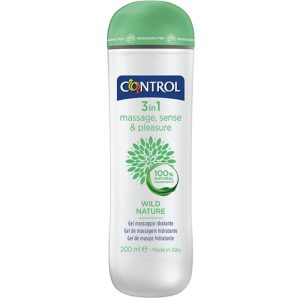 Control Lubes Wild Nature Massagegel 3 in 1 200 ml Control Lubes Wild Nature Massagegel 3 in 1 200 ml - Afbeelding 1