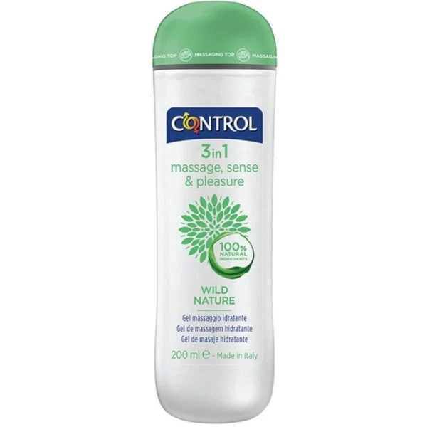Control Lubes Wild Nature Massagegel 3 in 1 200 ml