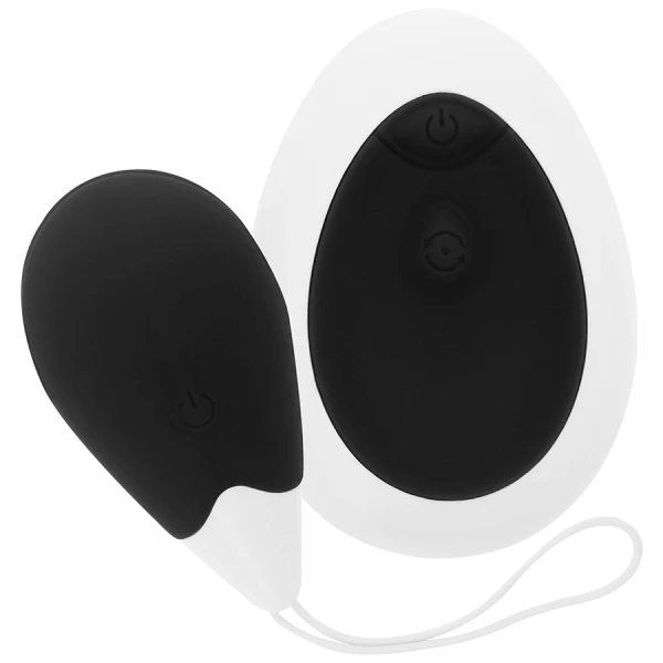 Intense Remote Control Vibrations-Ei Jan met afstandsbediening, Zwart