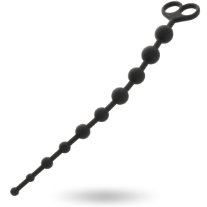 Intense Anal Toys Jaiden Analkralen van siliconen, zwart Intense Anal Toys Jaiden Analkralen van siliconen, zwart - Afbeelding 3