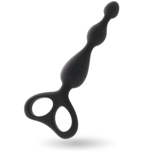 Intense Anal Toys Anale Dildo Danti van zijdezacht siliconen zwart 17,5 cm Intense Anal Toys Anale Dildo Danti van zijdezacht siliconen zwart 17,5 cm - Afbeelding 3