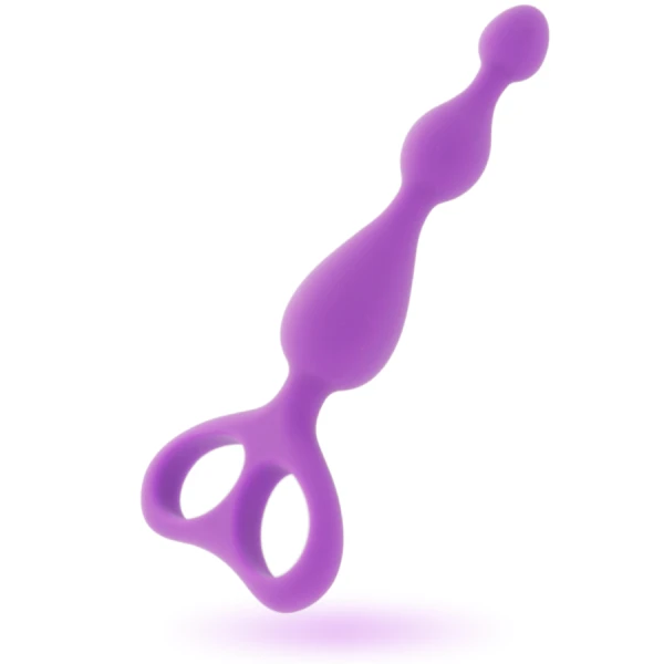 Intense Danti anale flieder van siliconen, 17,5 cm