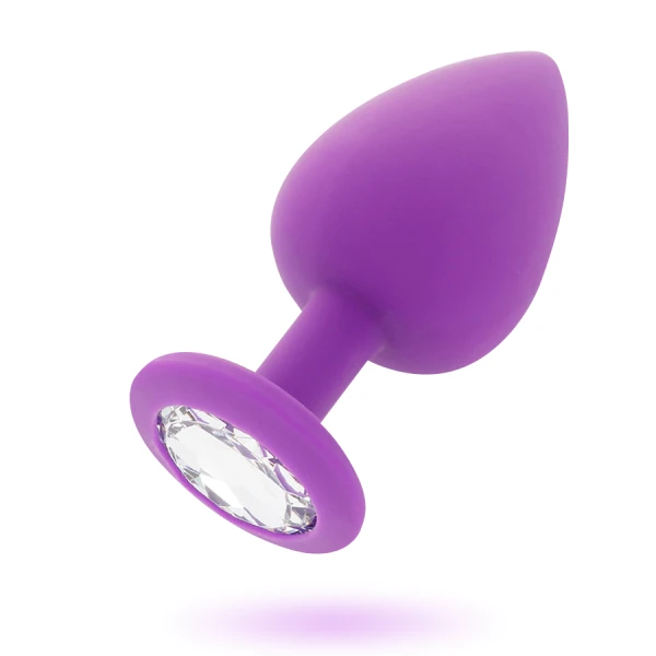 Intense Anal Plug Shelki S in Medical-Grade Silicone, Lilac