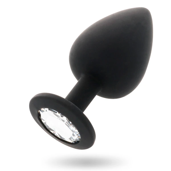 Intense Anal Toys Analplug Shelki M van siliconen zwart