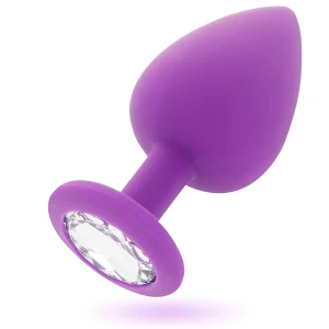 Intense Anal Toys Analplug Shelki L aus Silikon, flieder