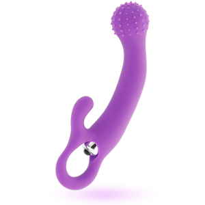 Intense High Tech Naila Siliconen Vibrator met Clitoris Stimulator Intense High Tech Naila Siliconen Vibrator met Clitoris Stimulator - Afbeelding 4