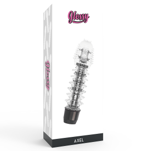 Glossy Axel Black Vibrator met Jelly-oppervlak, 14 cm Glossy Axel Black Vibrator met Jelly-oppervlak, 14 cm - Afbeelding 4