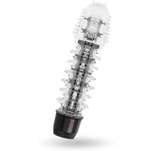 Glossy Axel Black Vibrator met Jelly-oppervlak, 14 cm Glossy Axel Black Vibrator met Jelly-oppervlak, 14 cm - Afbeelding 3
