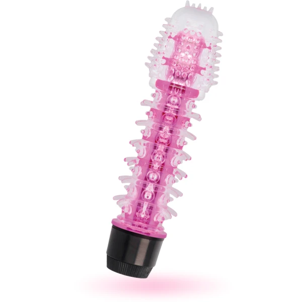 Glossy Jelly-Vibrator Axel in roze, ergonomisch, 14 cm Glossy Jelly-Vibrator Axel in roze, ergonomisch, 14 cm