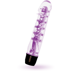 Glossy Jelly-Vibrator Lenny Lila 14 cm Glossy Jelly-Vibrator Lenny Lila 14 cm - Afbeelding 2