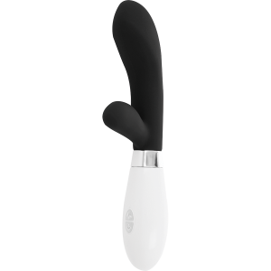 Glossy Jackson Rabbit Vibrator mit Klitorisreizer, Schwarz Glossy Jackson Rabbit Vibrator mit Klitorisreizer, Schwarz – Bild 4