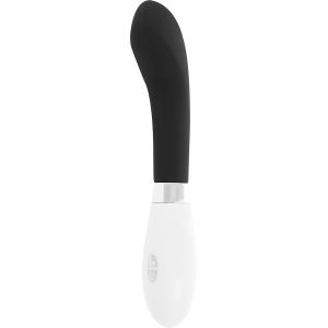 Glossy John Vibrator met gebogen punt, siliconen, 12 cm, zwart Glossy John Vibrator met gebogen punt, siliconen, 12 cm, zwart - Afbeelding 4