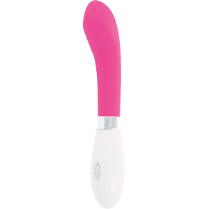 Glossy John Vibrator met gebogen punt, Roze, 12 cm Glossy John Vibrator met gebogen punt, Roze, 12 cm - Afbeelding 3