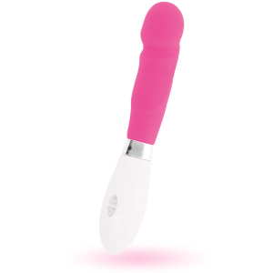 Glossy Paul Vibrator met realistische vorm, siliconen, 12 cm, roze Glossy Paul Vibrator met realistische vorm, siliconen, 12 cm, roze - Afbeelding 2
