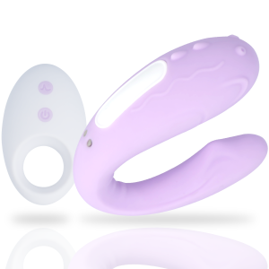 MIA Rin Remote Afstandsbediening voor Paren – U-vormige Vibrator van Siliconen MIA Rin Remote Afstandsbediening voor Paren – U-vormige Vibrator van Siliconen - Afbeelding 1