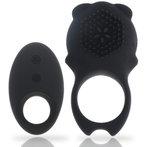 MIA Colosseo Ring Afstandsbediening Penisring met Trilling zwart MIA Colosseo Ring Afstandsbediening Penisring met Trilling zwart - Afbeelding 1
