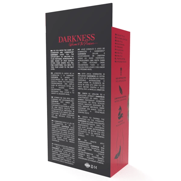 Darkness Anal Siliconen Anaalplug met Staart 10 cm