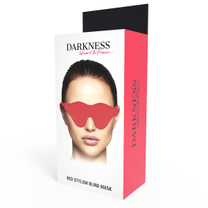 Darkness Bondage oogmasker van PVC rood Darkness Bondage oogmasker van PVC rood - Afbeelding 5