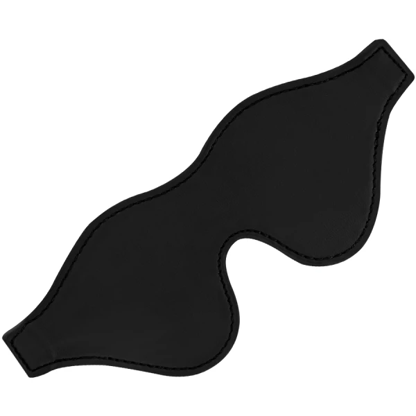 Darkness Bondage Slaapmasker van PVC met verstelbare hoofdband Darkness Bondage Slaapmasker van PVC met verstelbare hoofdband