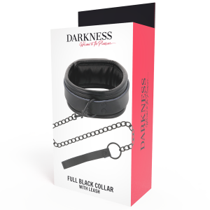 Darkness Bondage Halsband met riem van PVC-leer Darkness Bondage Halsband met riem van PVC-leer - Afbeelding 5