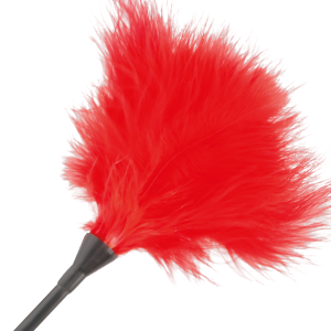 Darkness Sensations Stimulerende Verenkietzel 42 cm rood Darkness Sensations Stimulerende Verenkietzel 42 cm rood - Afbeelding 2