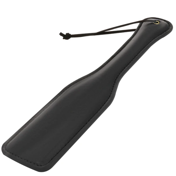 Darkness Sensations Fetish-paddle van leer met spikes, zwart