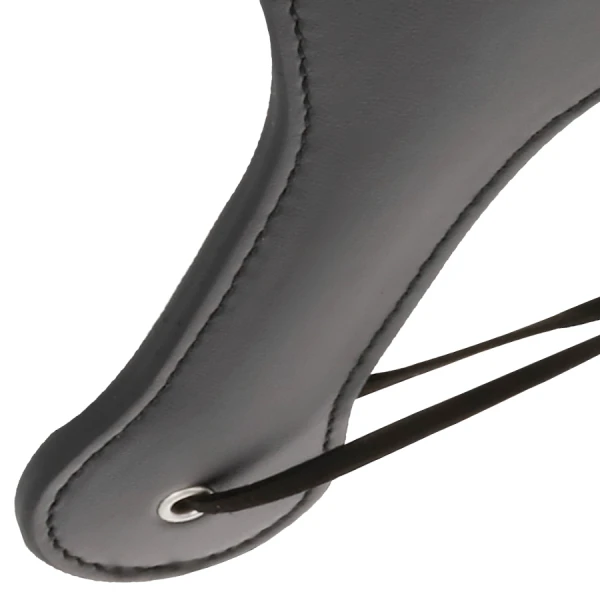 Darkness Sensations Rond Fetisjpaddel met Spikes zwart