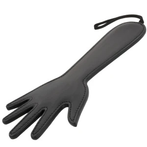 Darkness Sensations Fetish-handpaddle met spikes, 17 x 9,5 cm