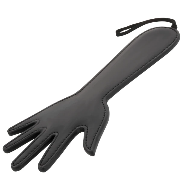 Darkness Sensations Fetisch-Handpaddel mit Spikes, 17 x 9,5 cm