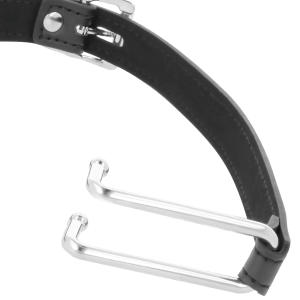 Darkness Bondage Knebel met zwarte haak voor gevorderde BDSM-spellen Darkness Bondage Knebel met zwarte haak voor gevorderde BDSM-spellen - Afbeelding 3