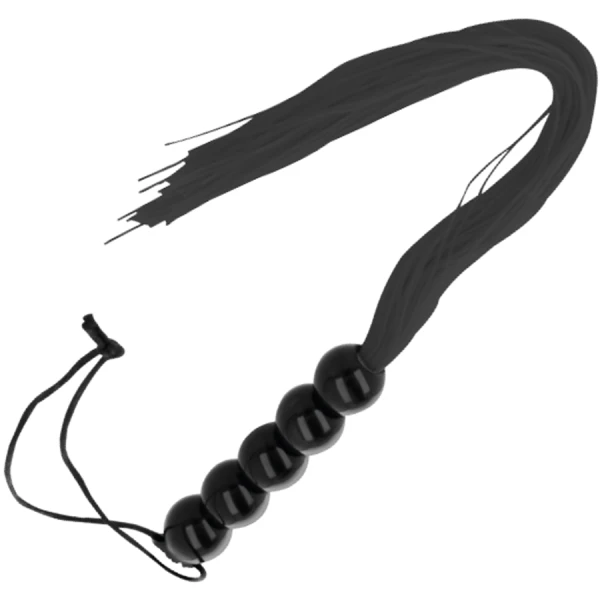 Darkness Sensations Bondage-Peitsche zwart 45 cm