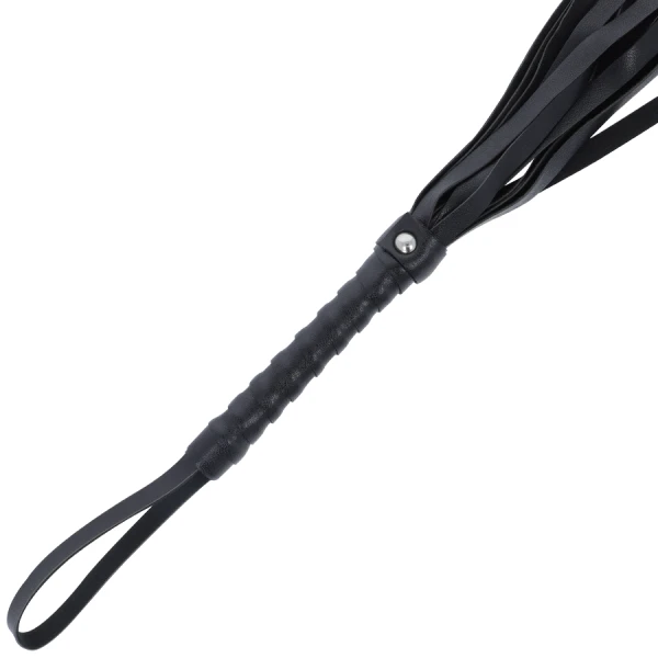 Darkness Sensations Bondage Whip from the Darkness Collection in Black Darkness Sensations Bondage Whip from the Darkness Collection in Black