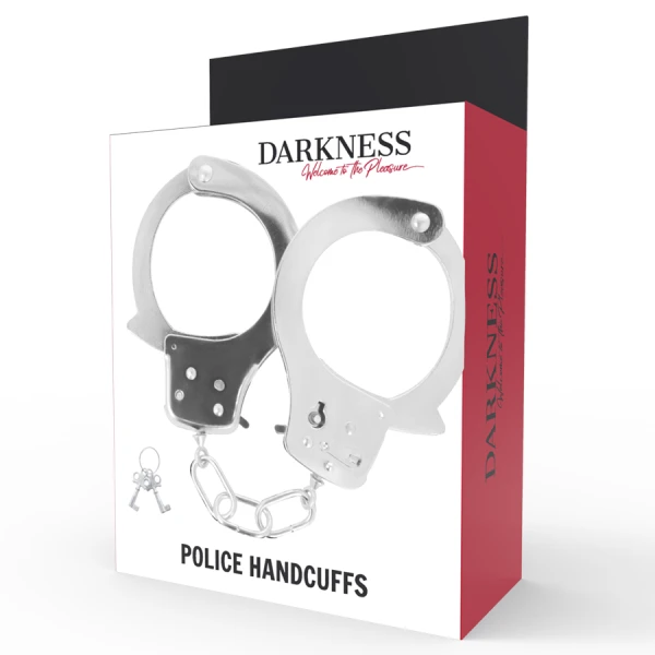 Darkness Bondage Handboeien van metaal met sleutel Darkness Bondage Handboeien van metaal met sleutel