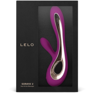 Lelo Soraya 2 Rabbit Vibrator Deep Rose, siliconen, oplaadbaar Lelo Soraya 2 Rabbit Vibrator Deep Rose, siliconen, oplaadbaar - Afbeelding 3