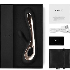 Lelo Soraya 2 Opgelegde Vibrator met G-Punt Stimulator, Zwart Lelo Soraya 2 Opgelegde Vibrator met G-Punt Stimulator, Zwart - Afbeelding 2
