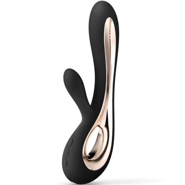 Lelo Soraya 2 Opgelegde Vibrator met G-Punt Stimulator, Zwart