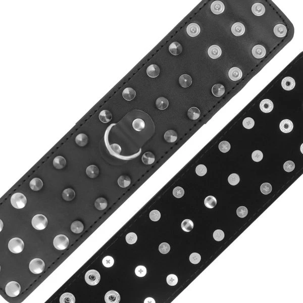 Darkness Bondage Handschellen mit Spikes, schwarz