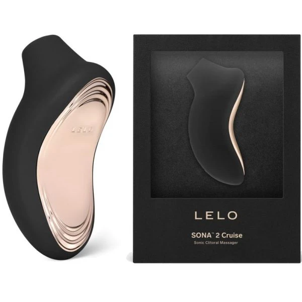 Lelo Sona 2 Cruise Clitorisstimulator met Drukgolven, Zwart