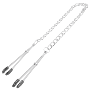 Darkness Sensations Verstelbare Metalen Nippelklemmen met Keten Darkness Sensations Verstelbare Metalen Nippelklemmen met Keten - Afbeelding 3