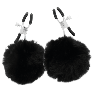 Darkness Sensations Nippelklammern mit Pompons, verstellbar Darkness Sensations Nippelklammern mit Pompons, verstellbar – Bild 3