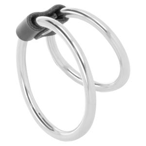 Darkness Sensations Doppelter Penisring aus nickelfreiem Metall Darkness Sensations Doppelter Penisring aus nickelfreiem Metall – Bild 2