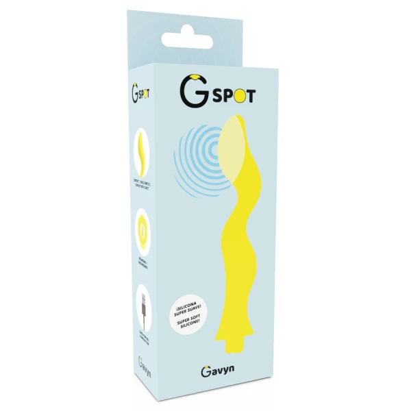 G-spot Gavyn G-Punt Vibrator Geel oplaadbaar G-spot Gavyn G-Punt Vibrator Geel oplaadbaar