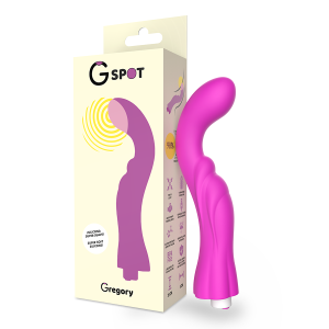 G-spot Gregory Violet Vibrator – G-punt vibrator met 10 standen, oplaadbaar G-spot Gregory Violet Vibrator – G-punt vibrator met 10 standen, oplaadbaar - Afbeelding 1
