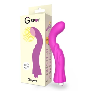 G-spot Gregory Violet Vibrator – G-Punkt-Vibrator mit 10 Modi, wiederaufladbar