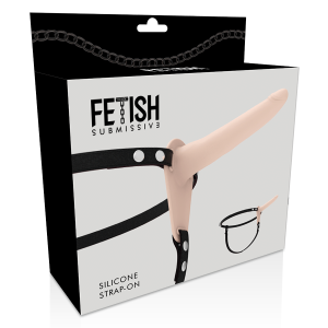 Fetish Submissive Harness Silicone-Strap-On 15 cm huidskleur Fetish Submissive Harness Silicone-Strap-On 15 cm huidskleur - Afbeelding 5