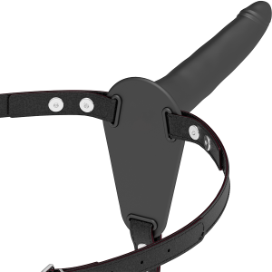 Fetish Submissive Harness Siliconen-Strap-On 15 cm Fetish Submissive Harness Siliconen-Strap-On 15 cm - Afbeelding 1