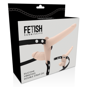 Fetish Submissive Harness Dubbelpenetratieharnas met Vibrator, Silicone, IPX6 Fetish Submissive Harness Dubbelpenetratieharnas met Vibrator, Silicone, IPX6 - Afbeelding 6