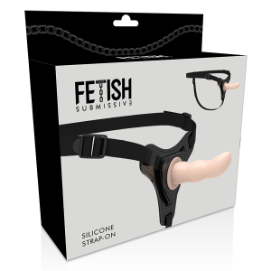 Fetish Submissive Harness Silicone Strap-On Dildo 12,5 cm Fetish Submissive Harness Silicone Strap-On Dildo 12,5 cm - Afbeelding 5