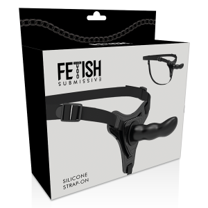 Fetish Submissive Harness Strap-On Dildo van siliconen 16 cm Fetish Submissive Harness Strap-On Dildo van siliconen 16 cm - Afbeelding 5